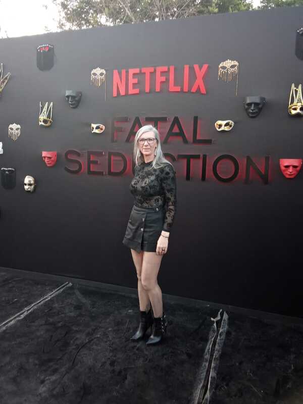 Caroline Webb - premiere of Fatal Seduction season 2